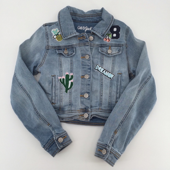 cat & jack jean jacket